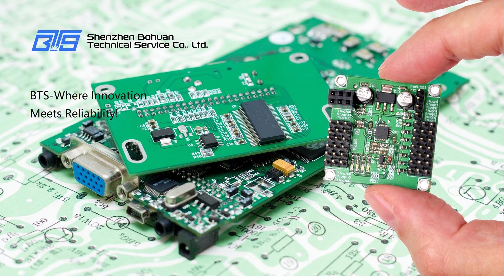 คุณภาพ การออกแบบ PCB อิเล็กทรอนิกส์ โรงงาน